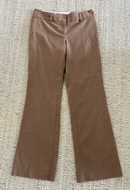 Ann Taylor LOFT Marisa Trousers Women’s Size 4 Brown Bootcut Dress Pants